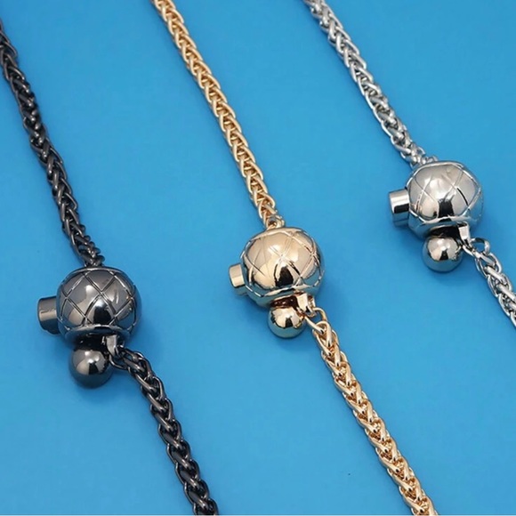 Silver Ball Aftermarket Adjustable Length Replacement Chain 47.24" - Picture 4 of 8